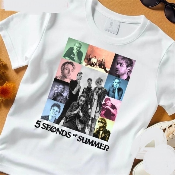 Pawmama Other - 5 Seconds Of Summer Shirt The Eras Tour T-Shirt Unisex